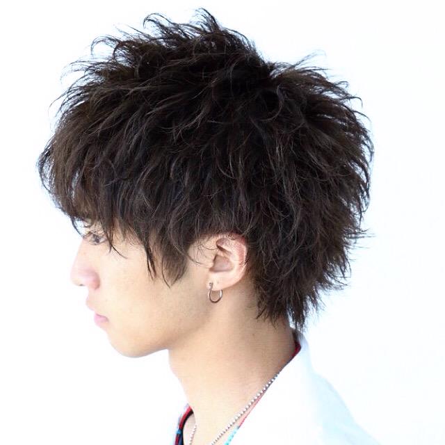 スパイラルバブルマッシュ - メンズヘアスタイル・髪型 | HAIR ME UP!